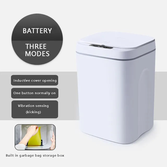 Trash Can with Intelligent Sensor Trash Can with Intelligent Sensor